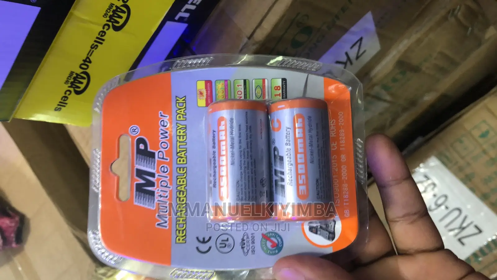 Rechargeable Batries3500mah C
