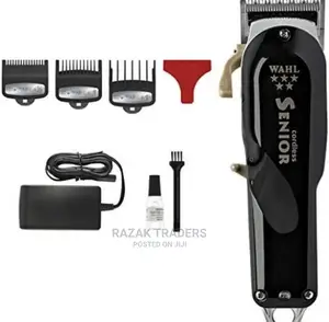 Wahl Rechargeable Cordless/Corded Seniorhair Clipper-Black