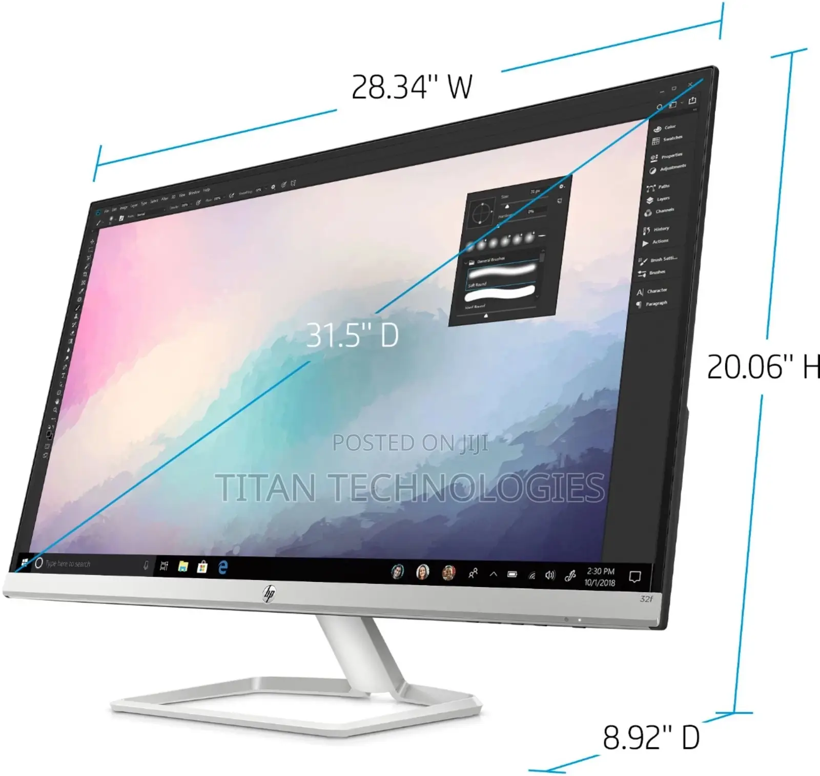 HP 32 Inch Monitor 4K