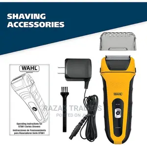 Wahl Rechargeable Lifeproof Wet/Dry Shaver - Black,Yellow