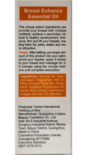 Breast Lifting Enlargement Essential Oil and Chest Lifting
