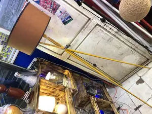 Golden Floor Lamp/ Bedside Lamp
