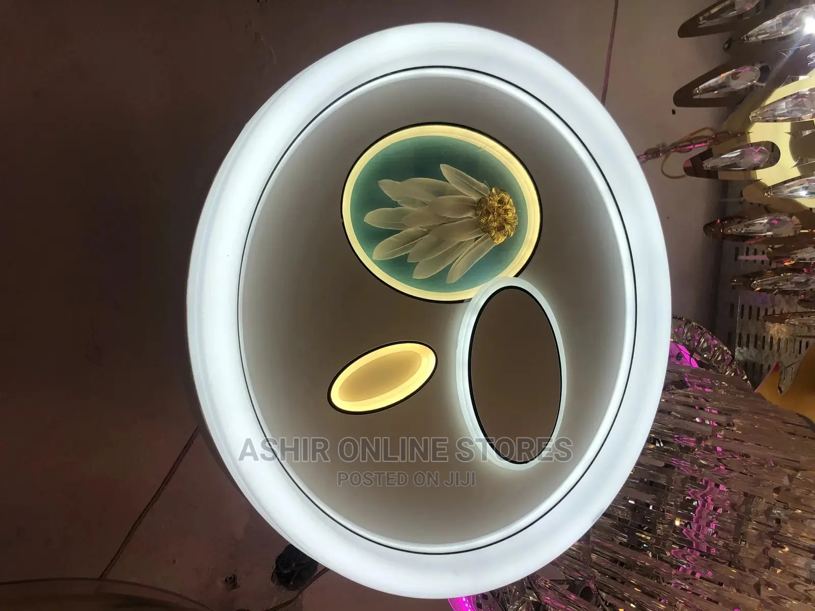 Ceiling Light With Hidden Fan