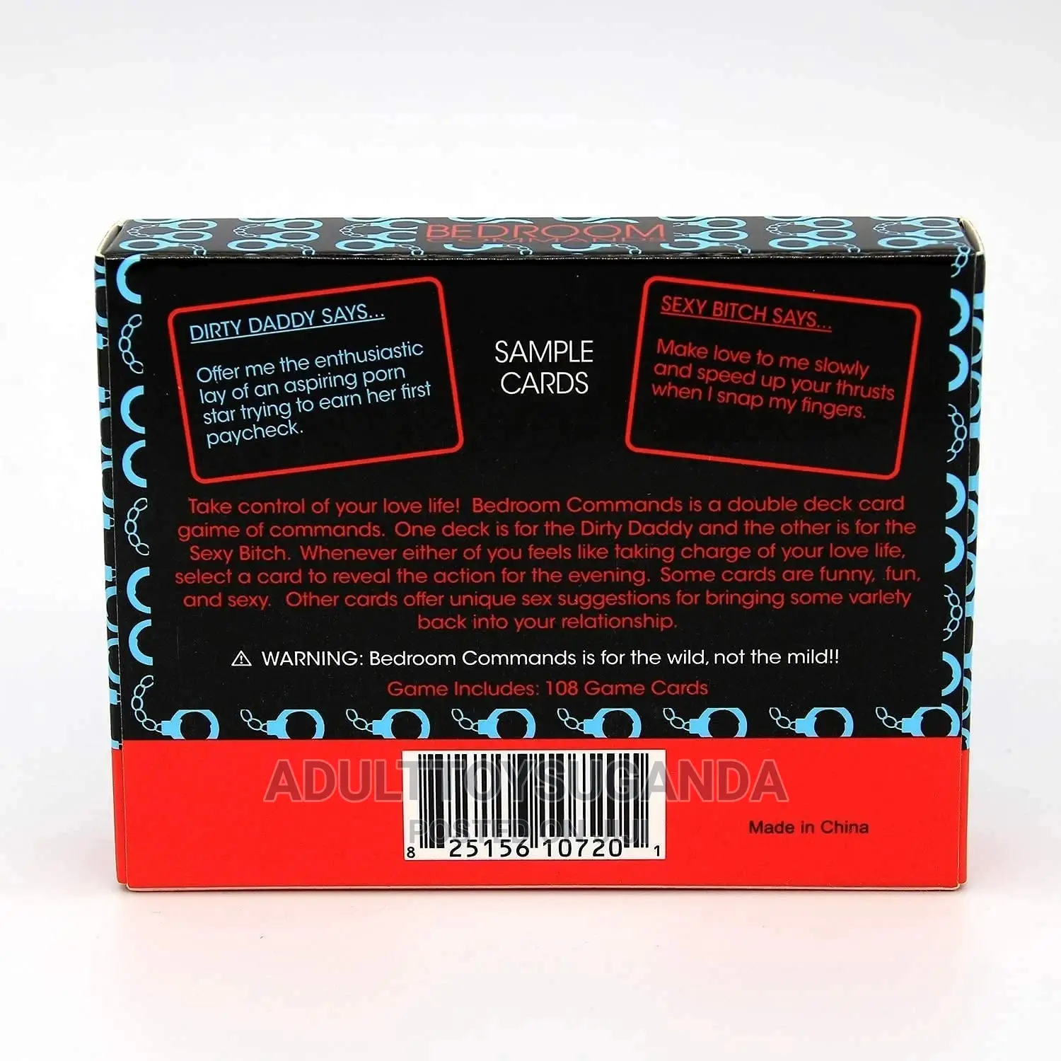 Bedroom Commands Adult Card Games Sexual Card Game