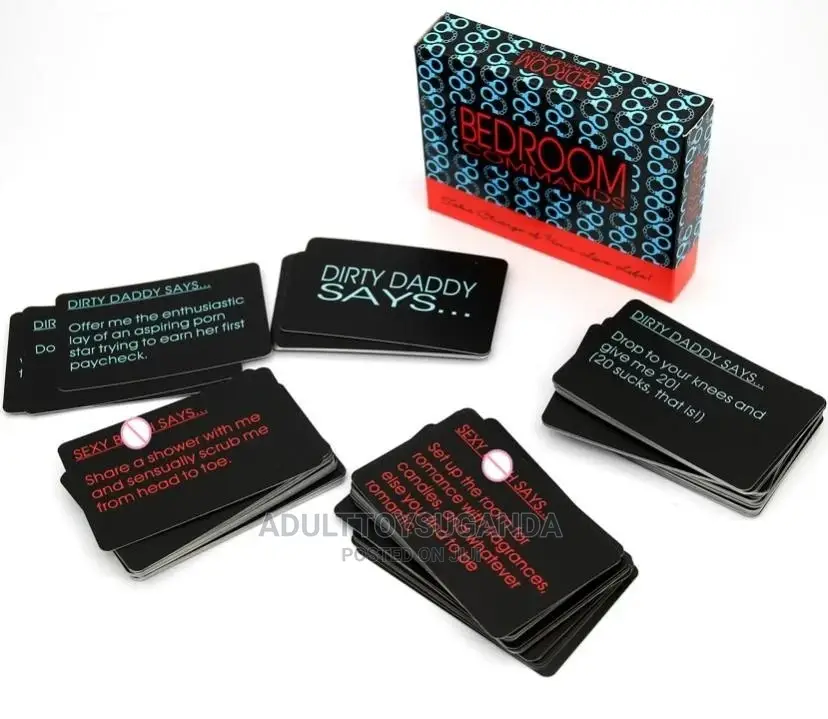 Bedroom Commands Adult Card Games Sexual Card Game