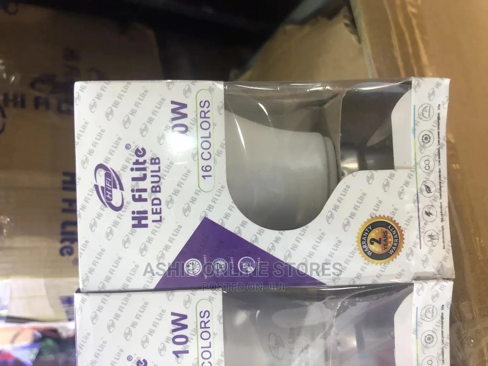 Multicolored LED Bulb for 10watts