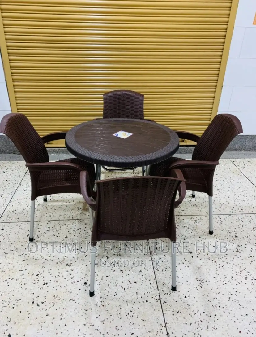 Restaurant Set (4 Chairs and Table)