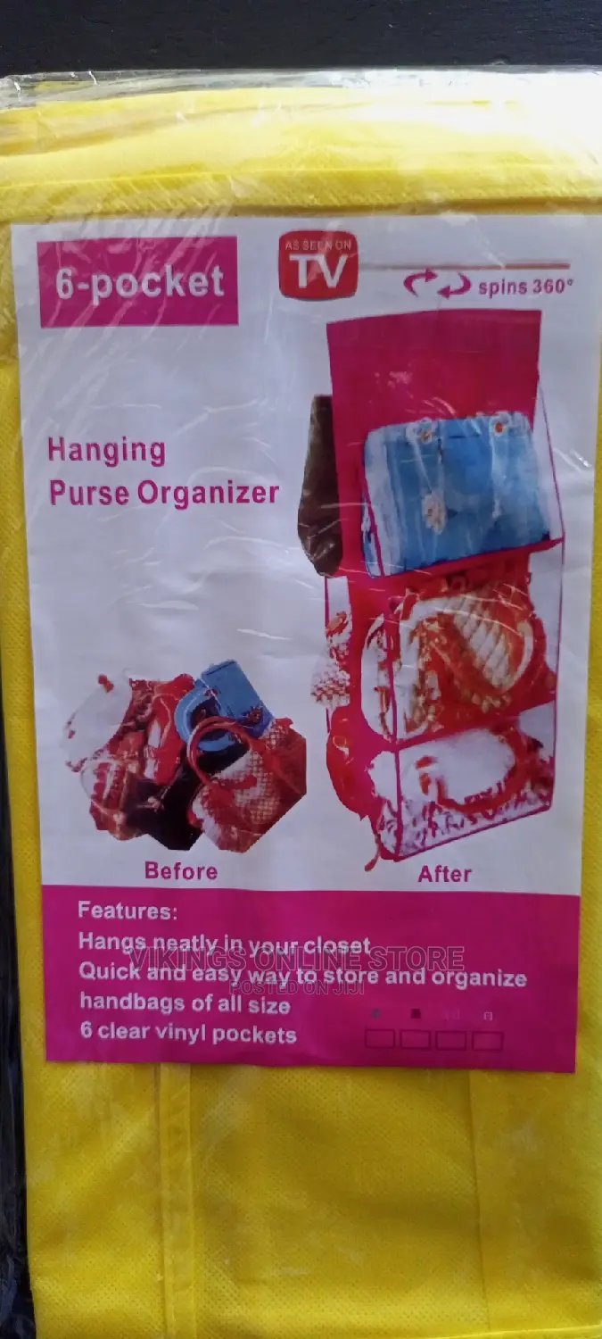 Hanging Purse Organizer.