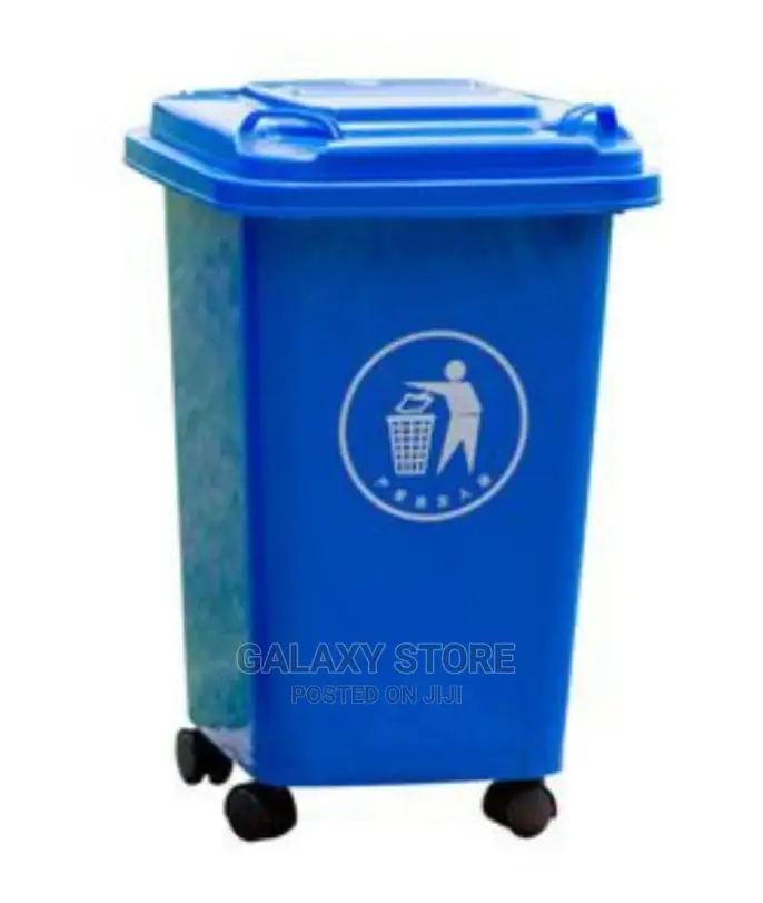 Outdoor Plastic Waste Bin 50l