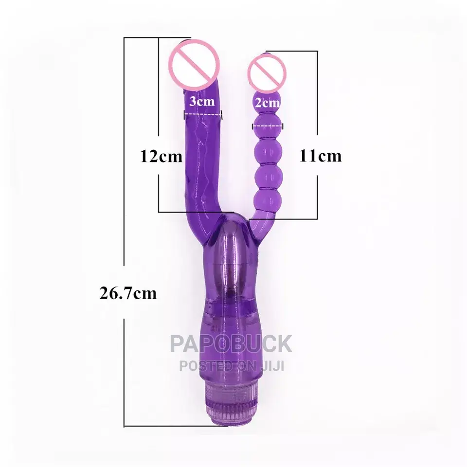 Dildo Dual Vibe Anal and Vaginal