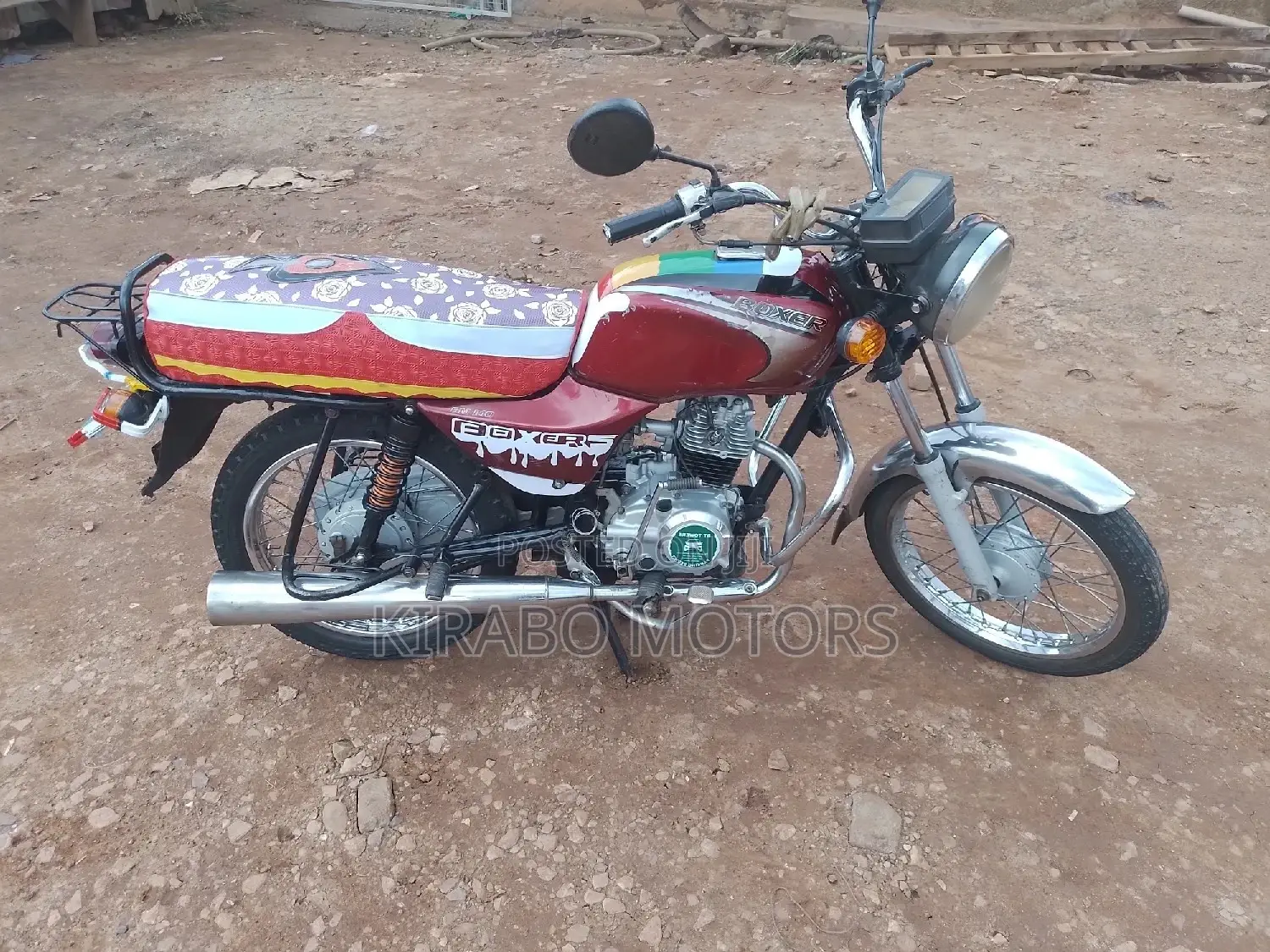Bajaj Boxer 2010 Red
