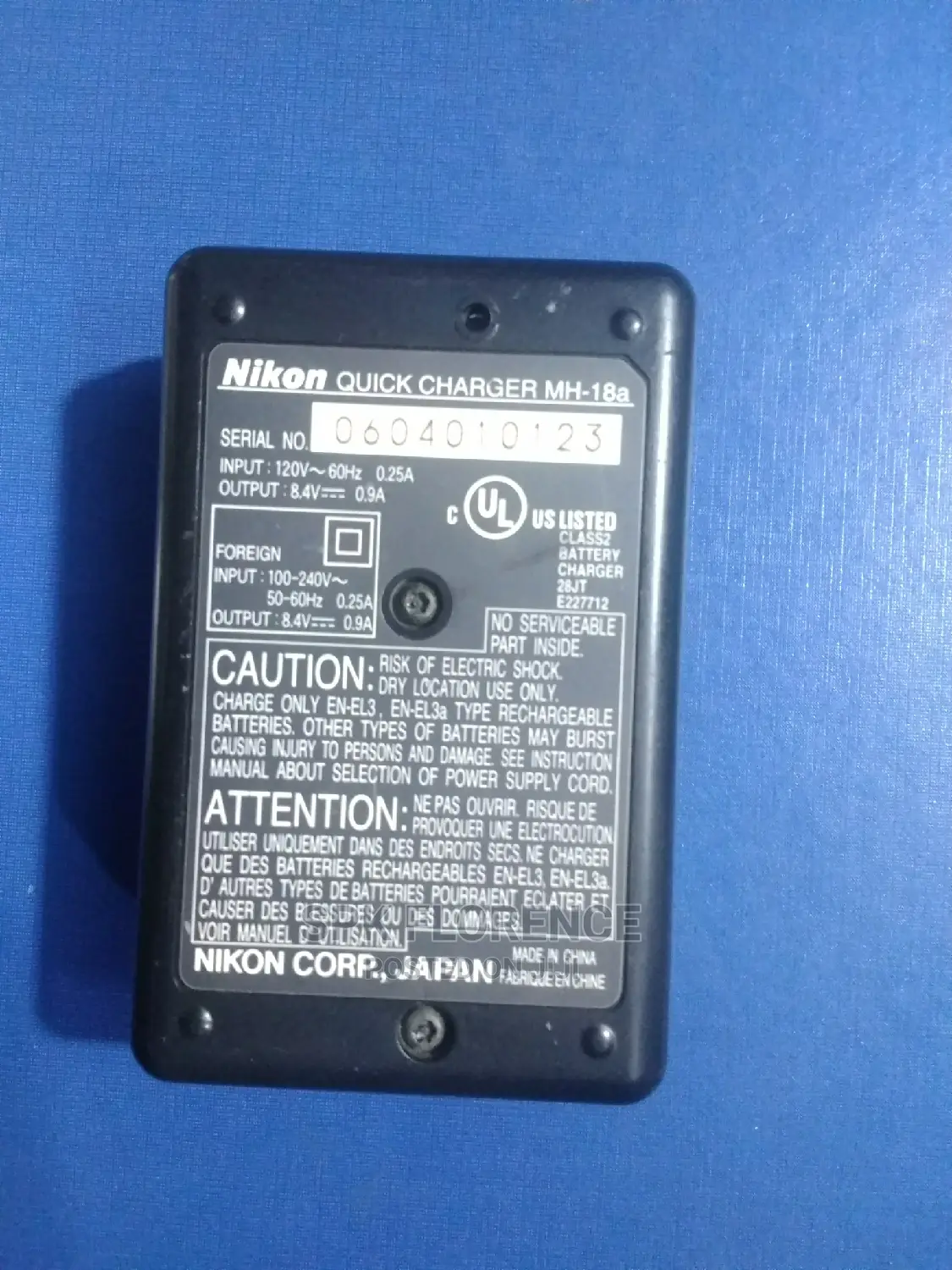 Nikon Quick Charger Mh-18a