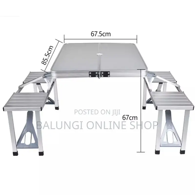 Picnic Camping Table and Chair [5in1]