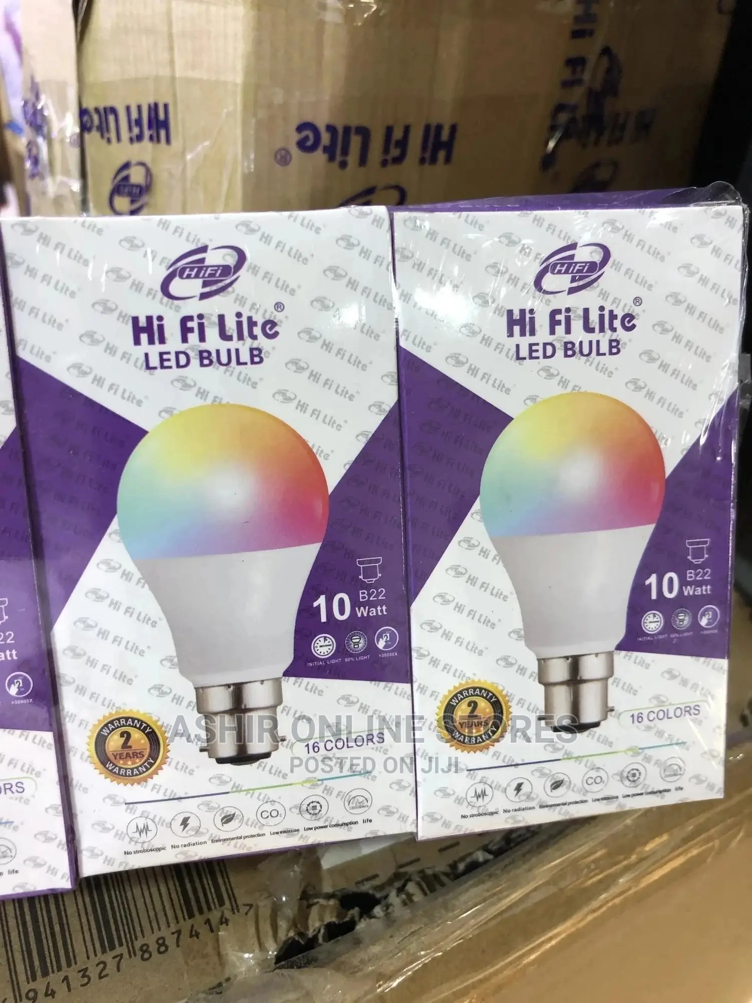Multicolored LED Bulb for 10watts