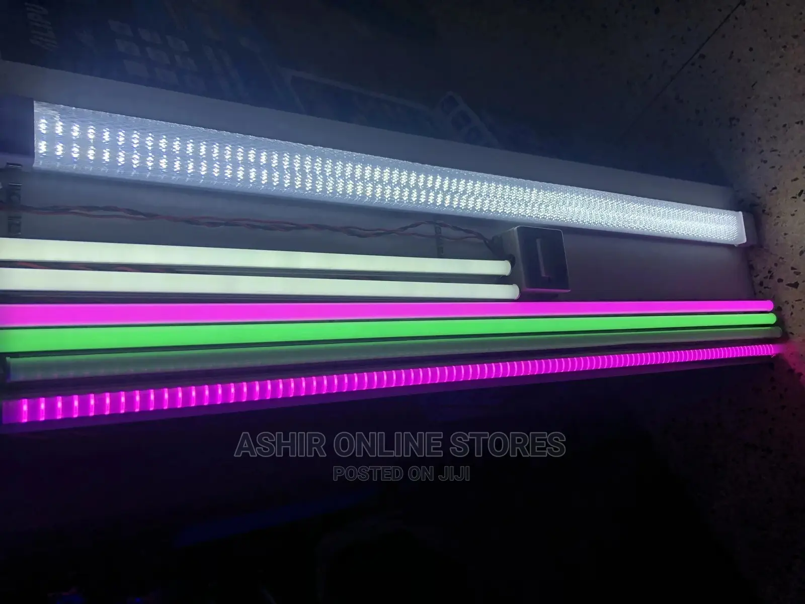 LED Coloured Tubes in Different Colours