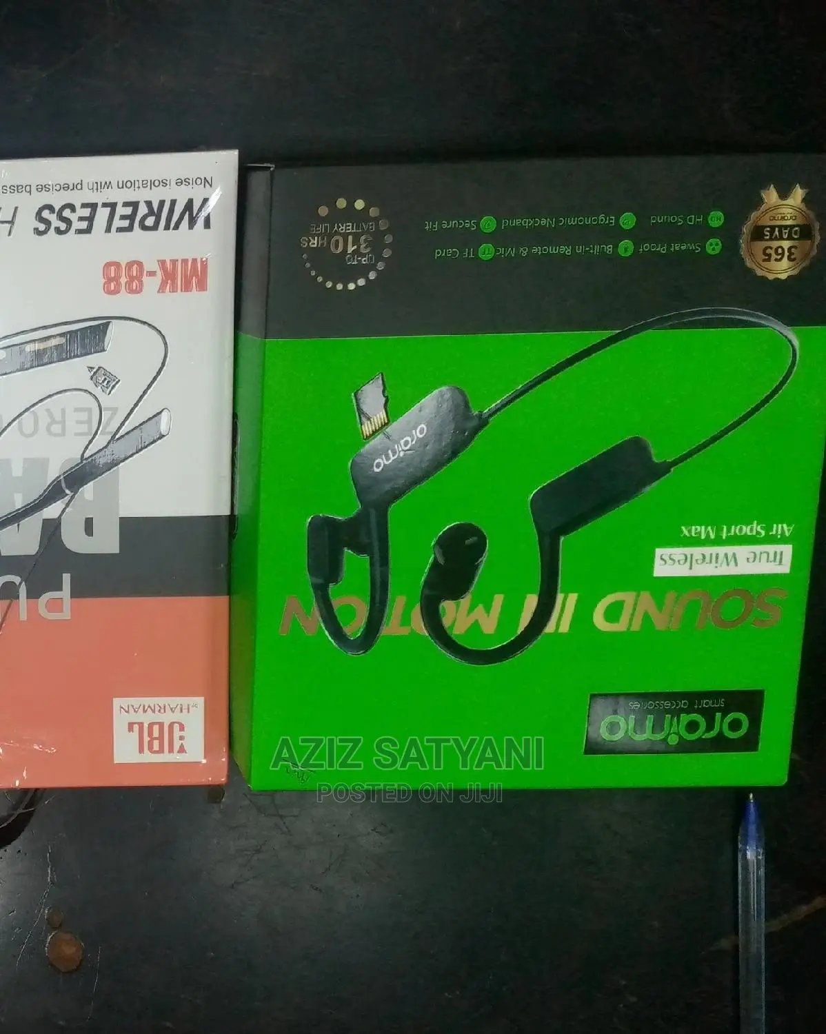 Oraimo, Jbl, Samsung Original Air Sport Max Bt Headphones