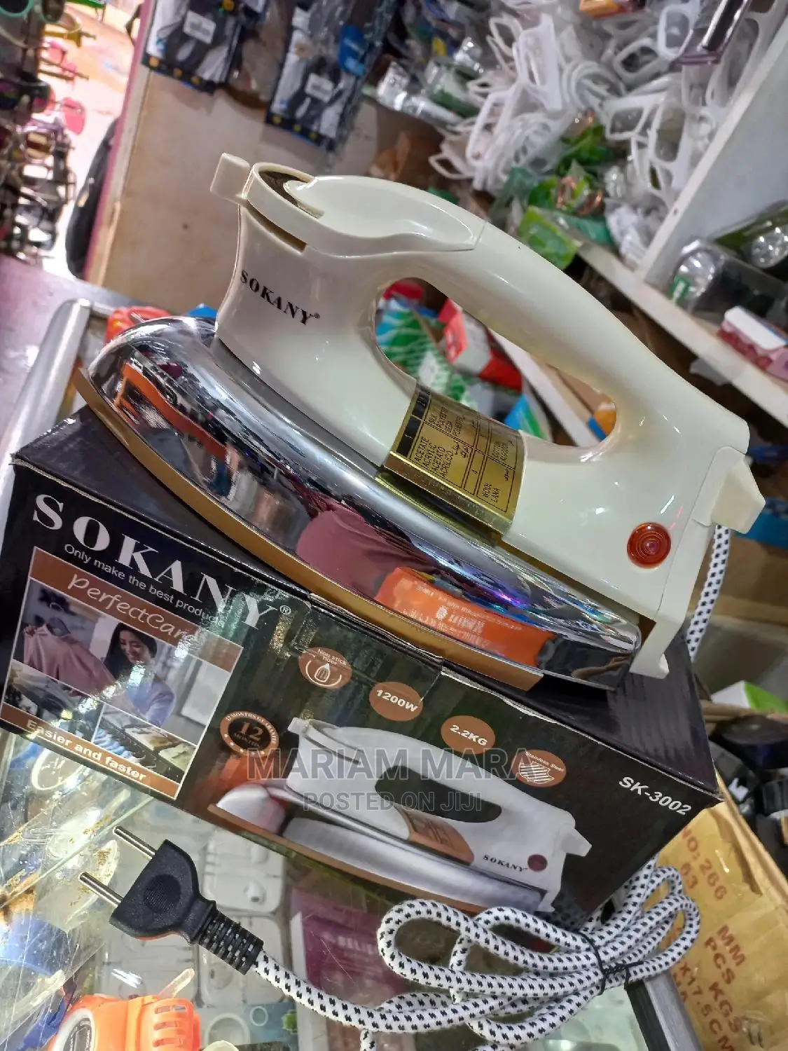Heavy-duty Flat Iron Sokany