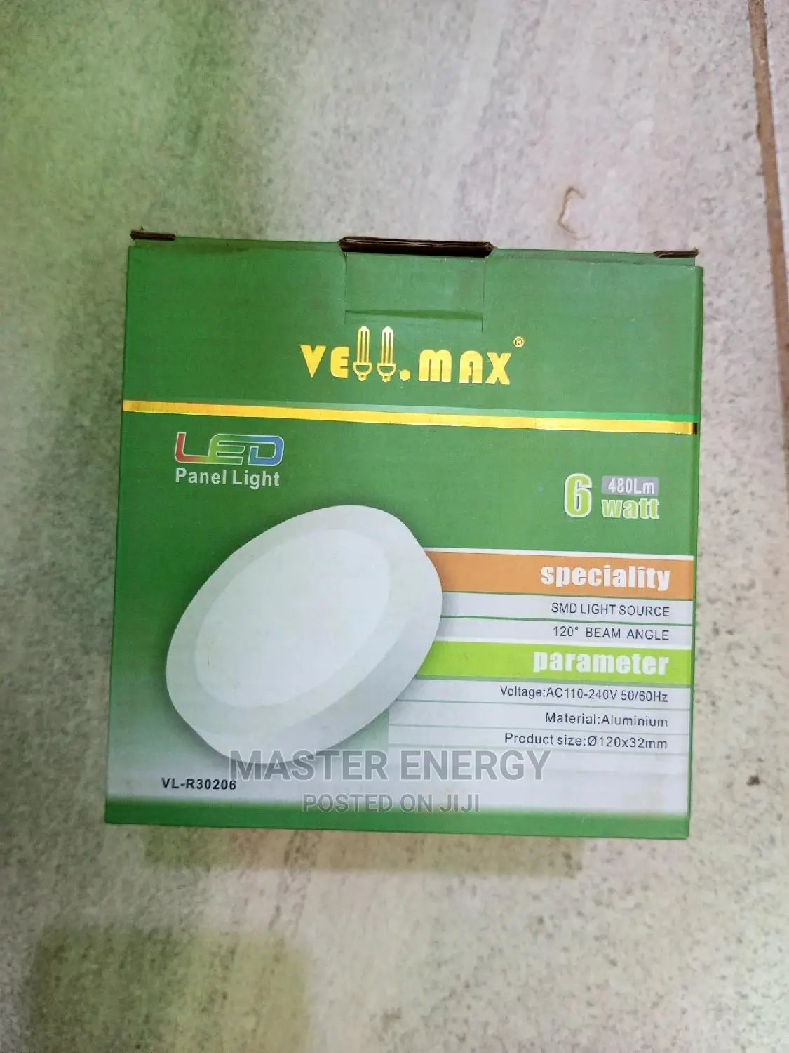 6w Led Panel Lights Vellomax 2