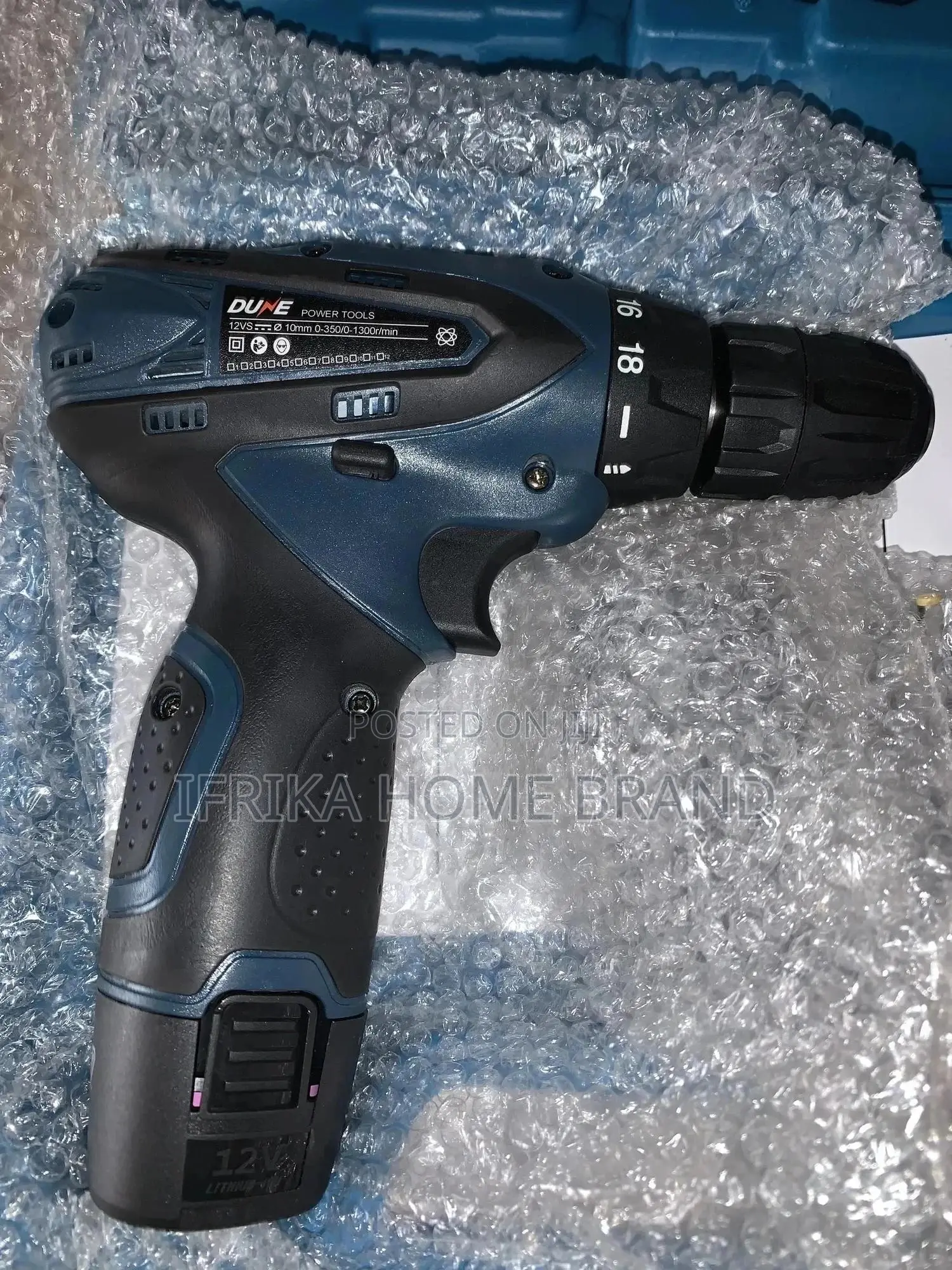 Dune 12v Battery Drill BZ8004 Set - 12 Volt Cordless Drill