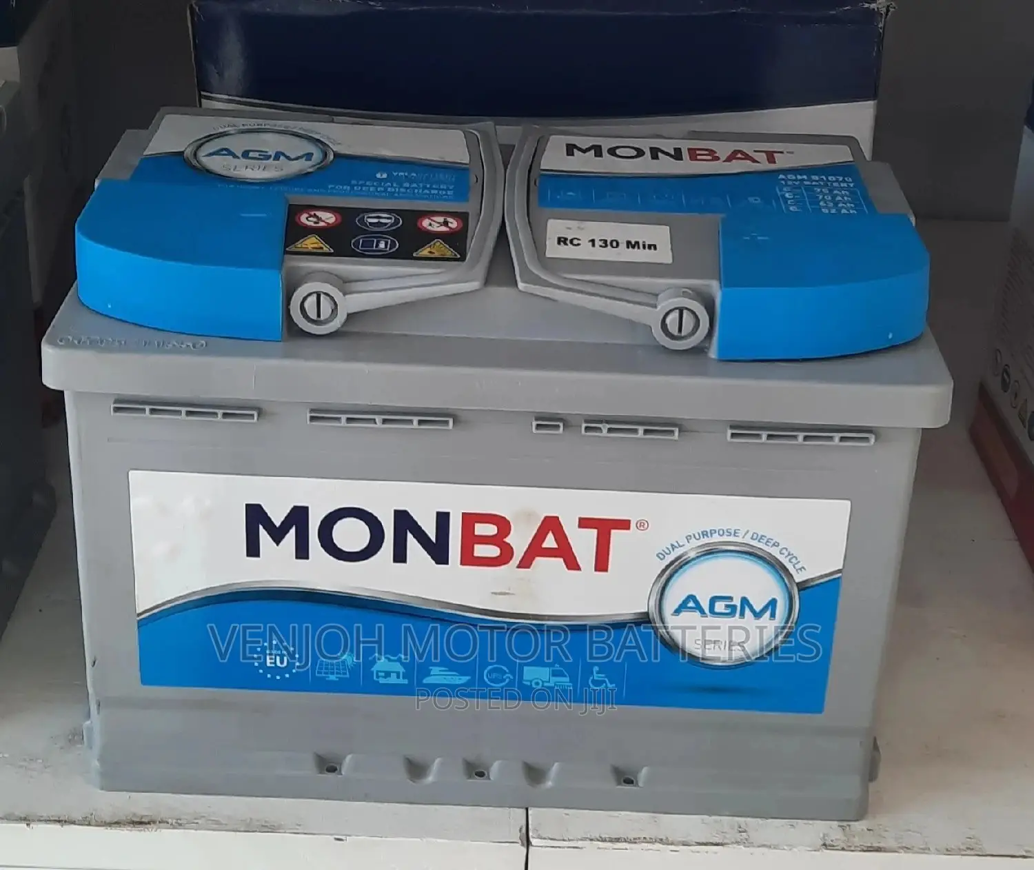 Din66 Monbat Made in Europe Car Battery