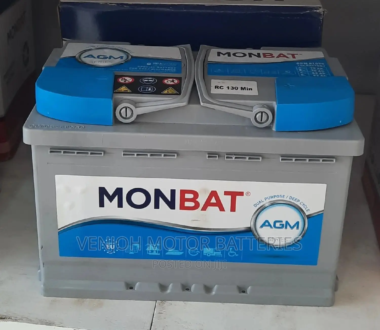 Din66 Monbat Made in Europe Car Battery