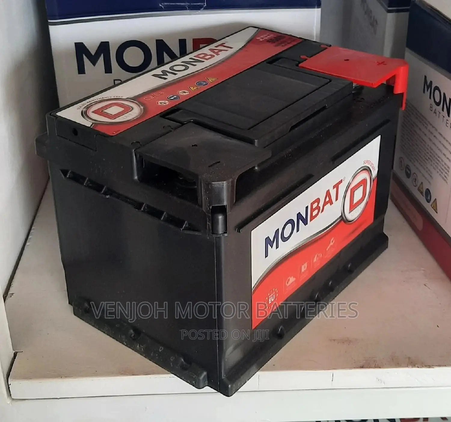 Din55 Monbat Made in Europe Car Battery