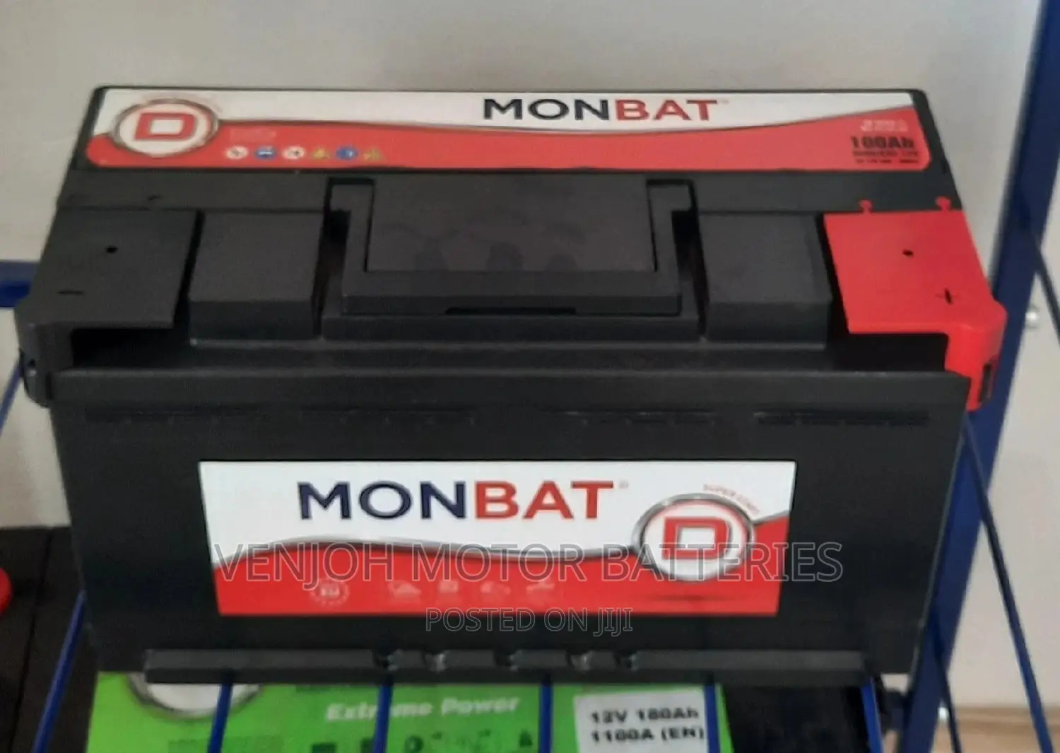 Din100 MONBAT Made in Europe Car Battery