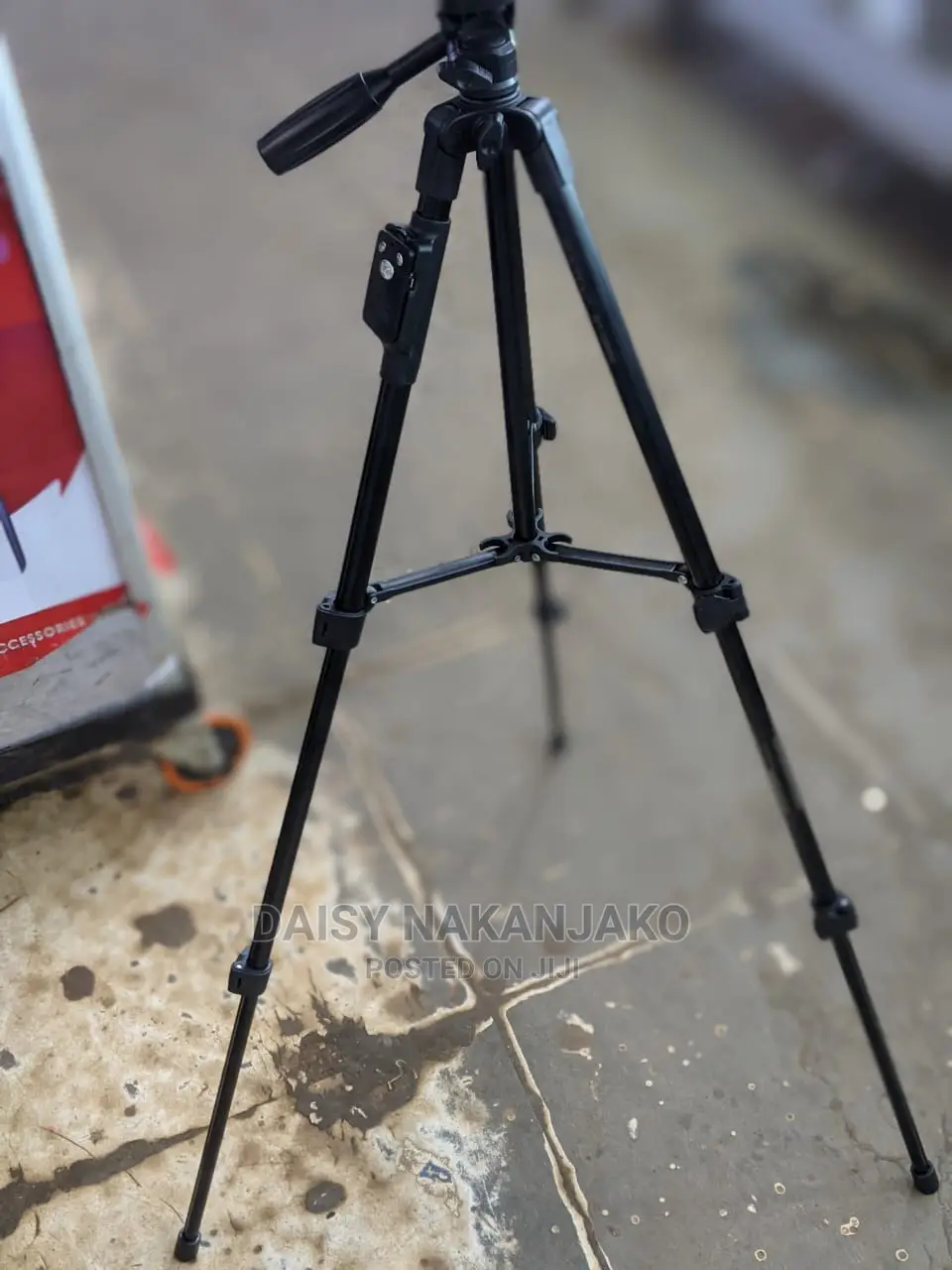 Mobile Phone and Camera Are Tripod Stand