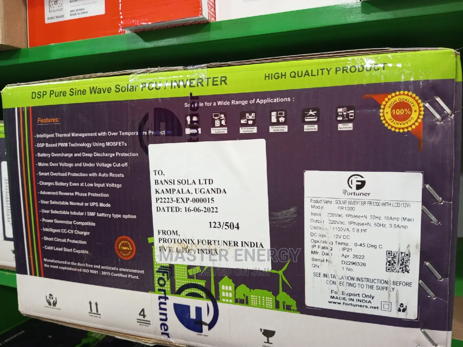1200va Fortuner Pure Sine Wave Inverter