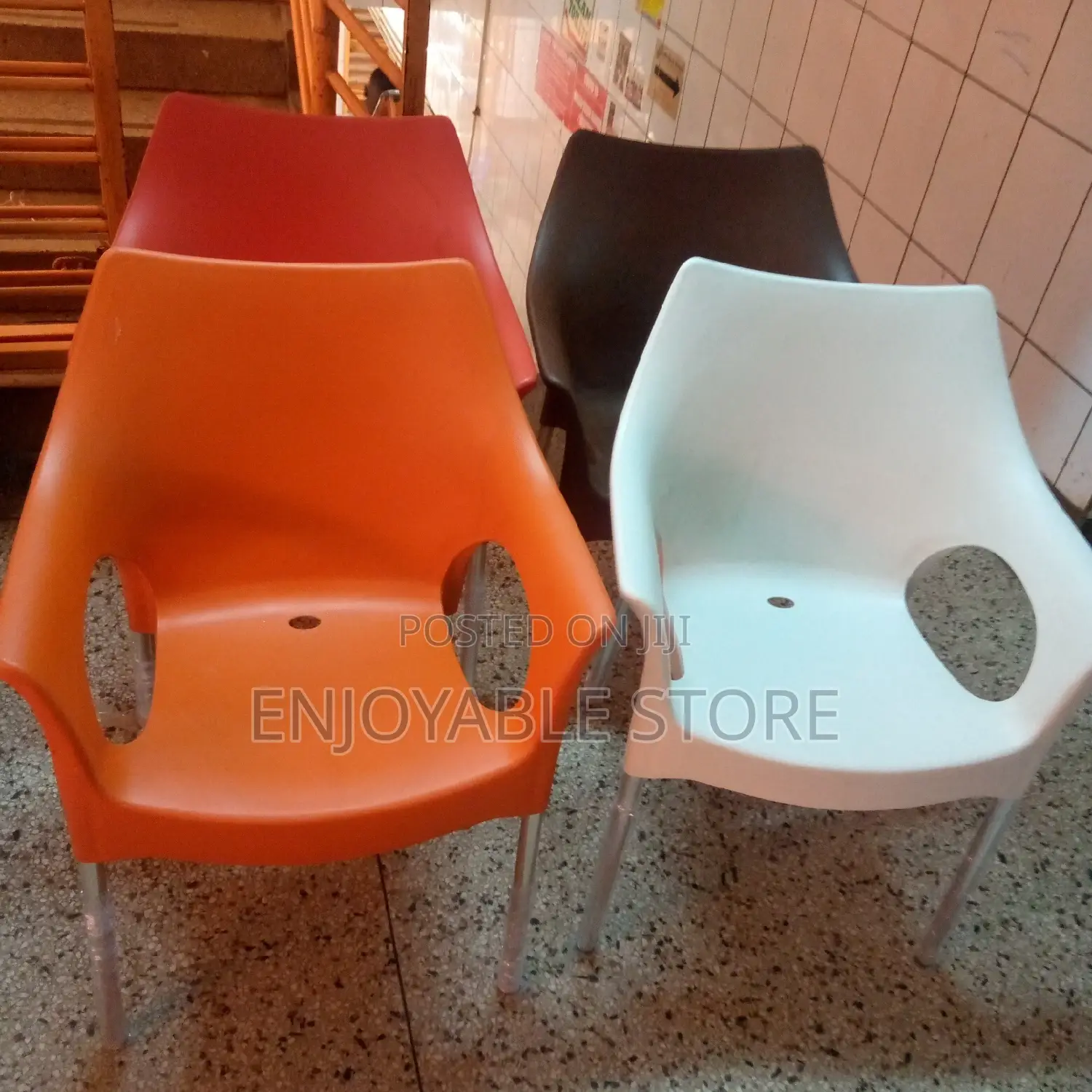 Plastic Armed Chairs