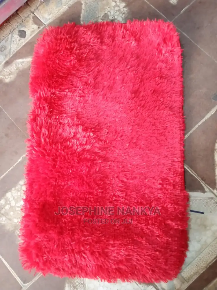 Hairly Door Mats,Red Colour