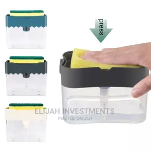 Soap Pump and Spongy Caddy