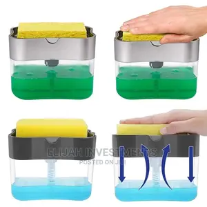 Soap Pump and Spongy Caddy