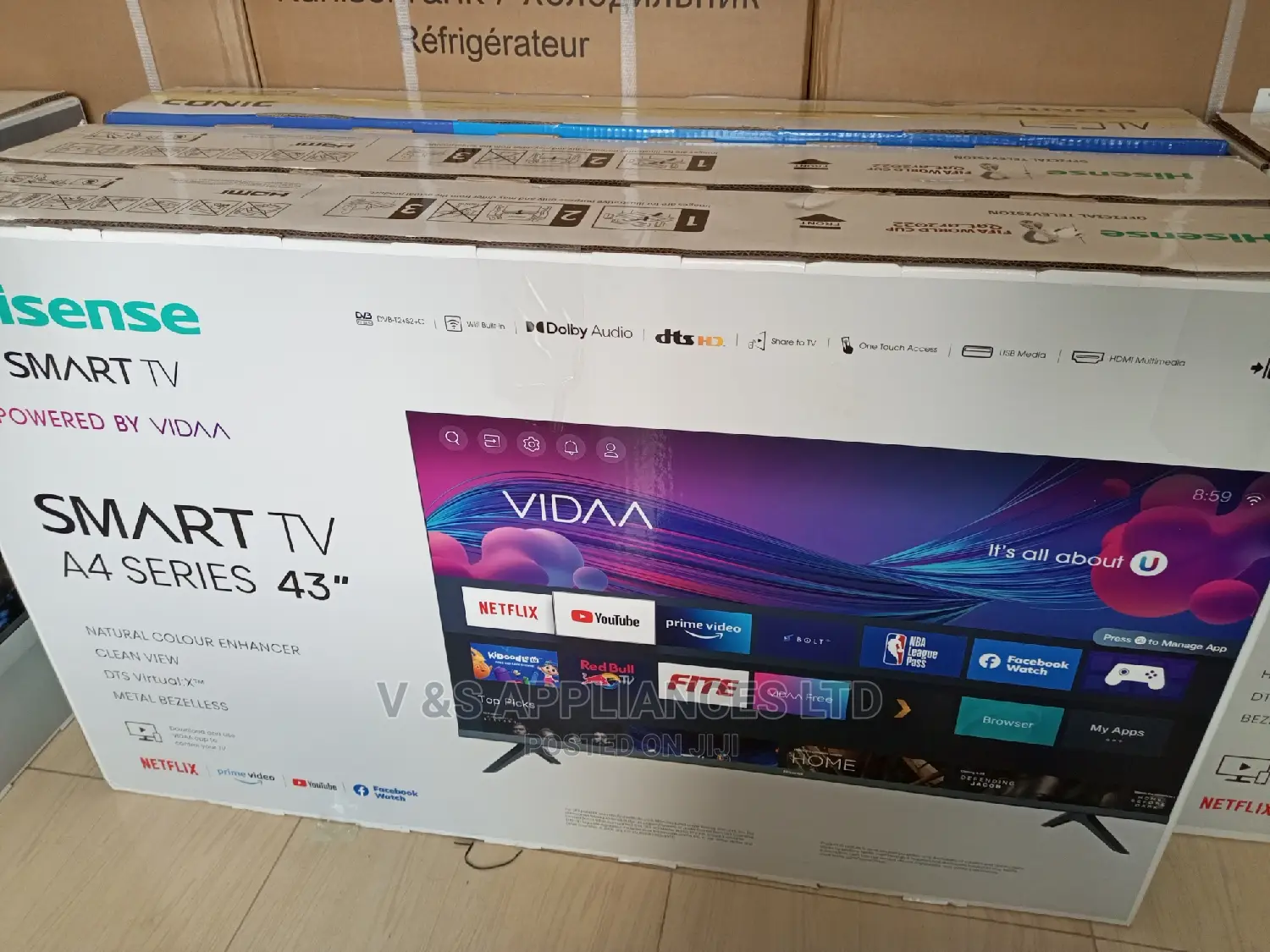 43 Hisense Smart Tv Vidaa