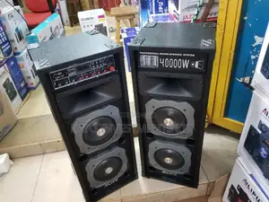 Twin 40000watts Self Amplified Speakers