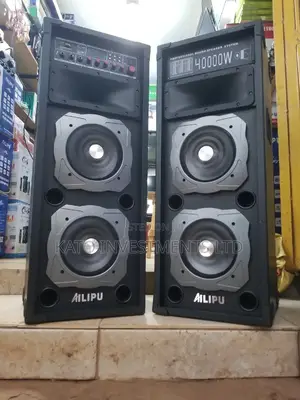 Twin 40000watts Self Amplified Speakers
