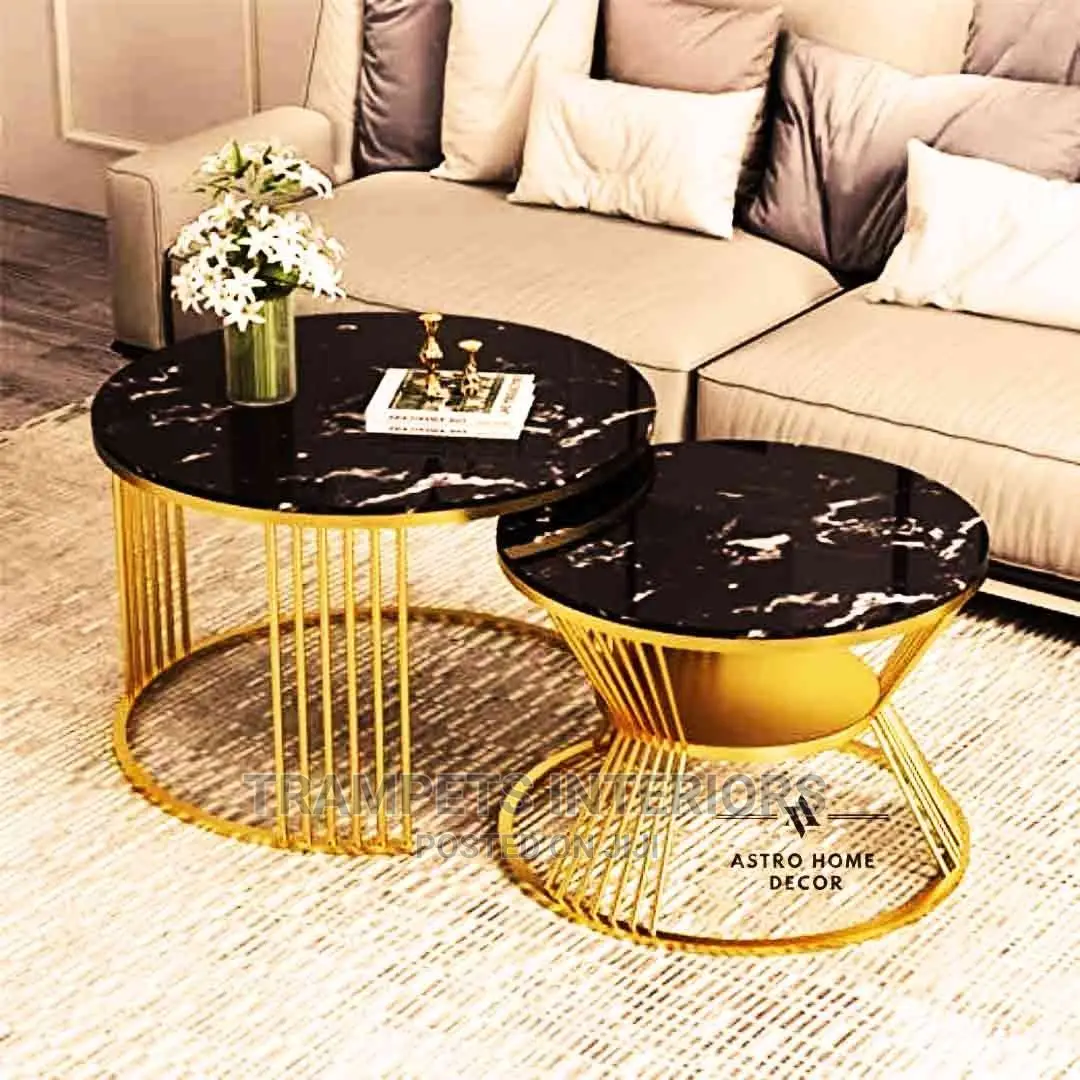 Golden Centre Tables