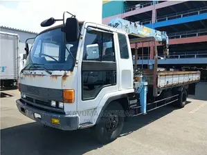 Isuzu Foward Crane Truck.