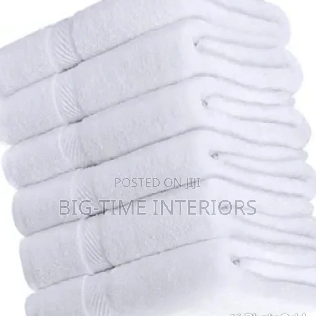White Cotton Towels