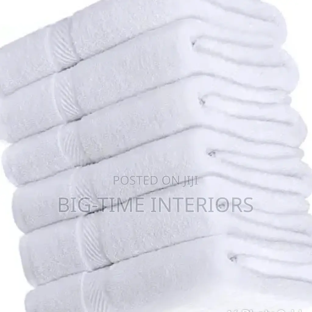 White Cotton Towels