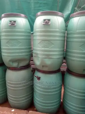 Water Drum 240 Liters, Green