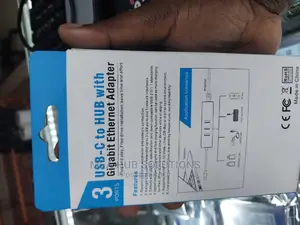 USB-C to HUB With Gigabita Ethernet Adapter