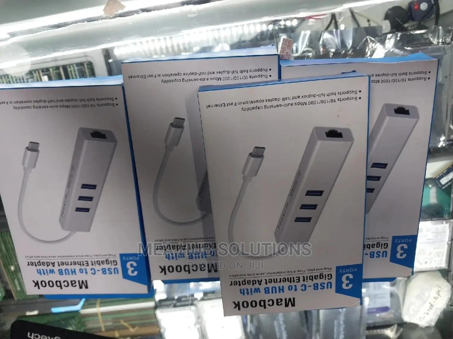USB-C to HUB With Gigabita Ethernet Adapter