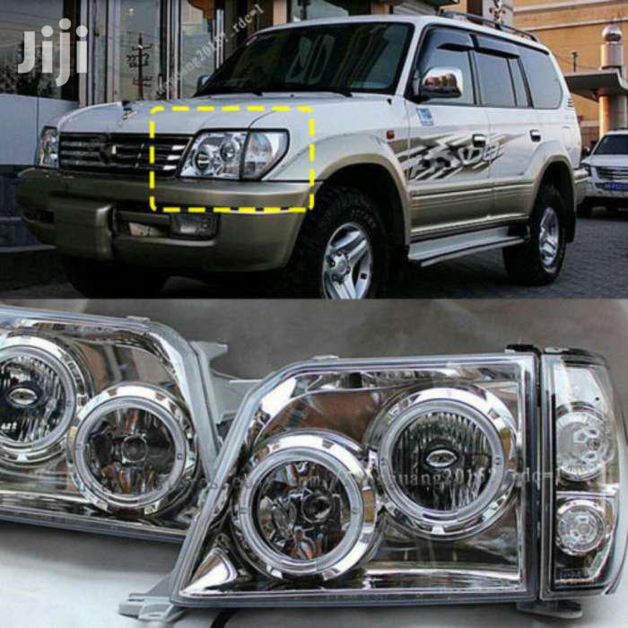 TX Prado Headlamps With Angel Lightsdepo. Eagle Eye
