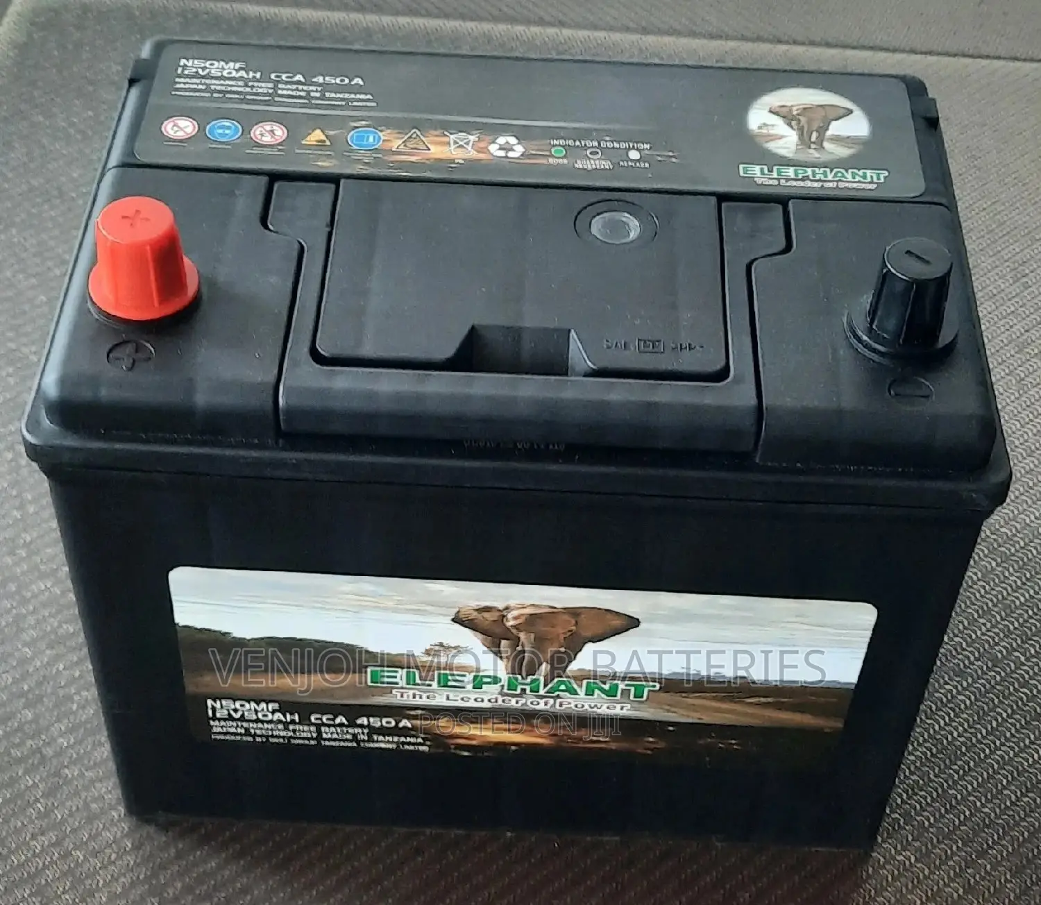 N50 /50 AH Japan Technology Car Battery