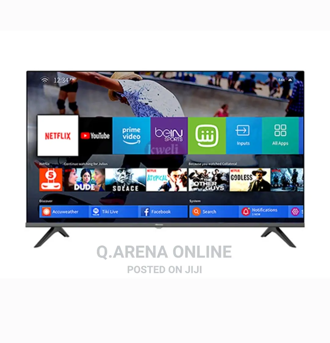 Hisense 32 Inches Smart Tv With Netflix, Youtube Etc