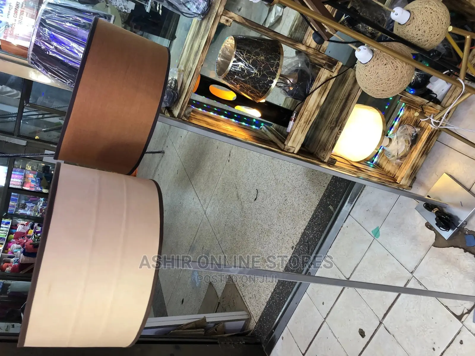 Floor Silver Bedside Lamp