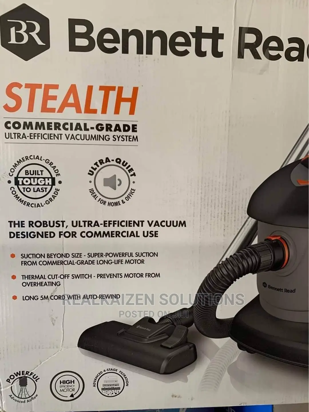 BENNETT READ Stealth Commercial Wet and Dry Vacuum Cleaner