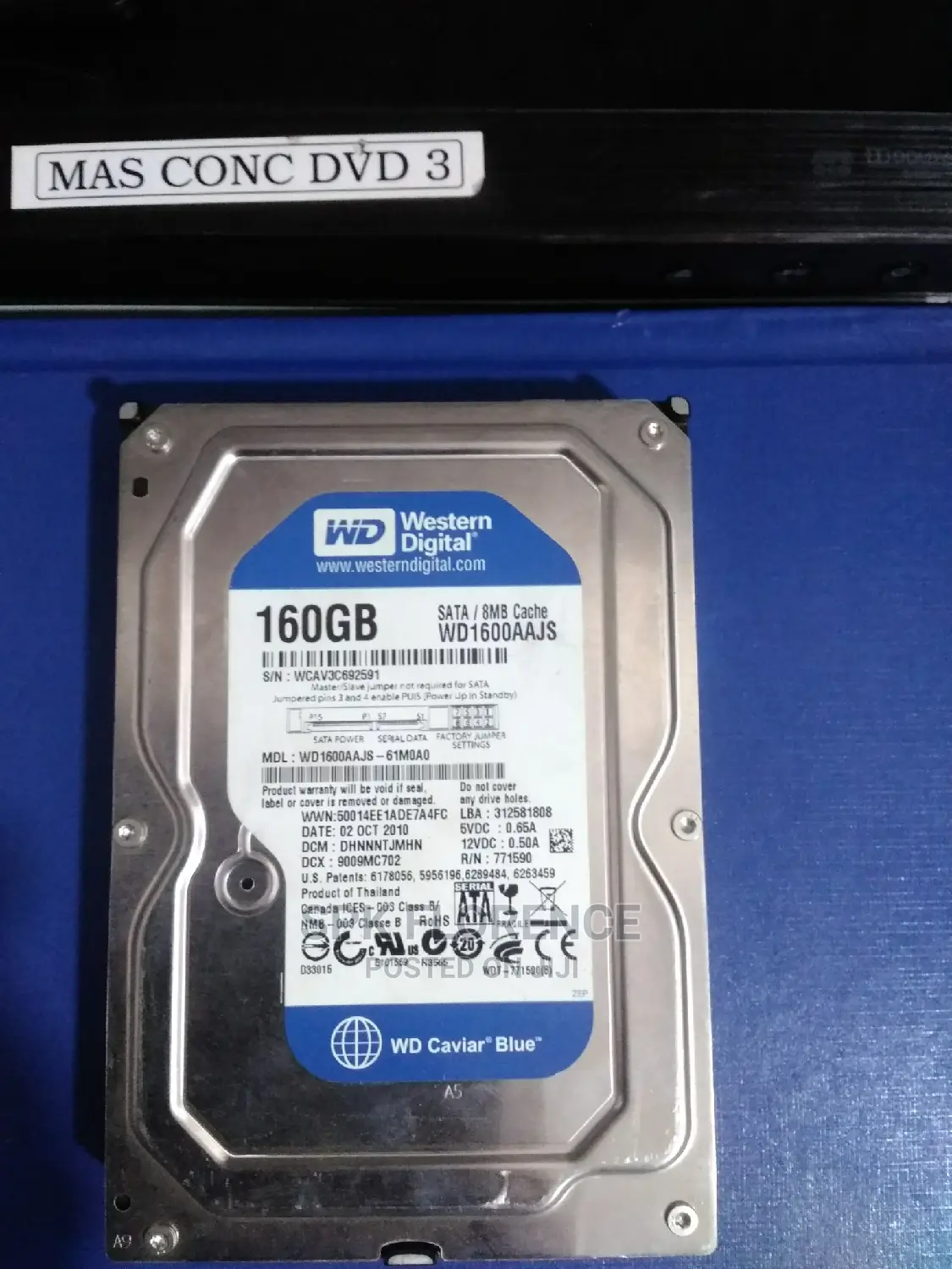 160gb Hard Drive
