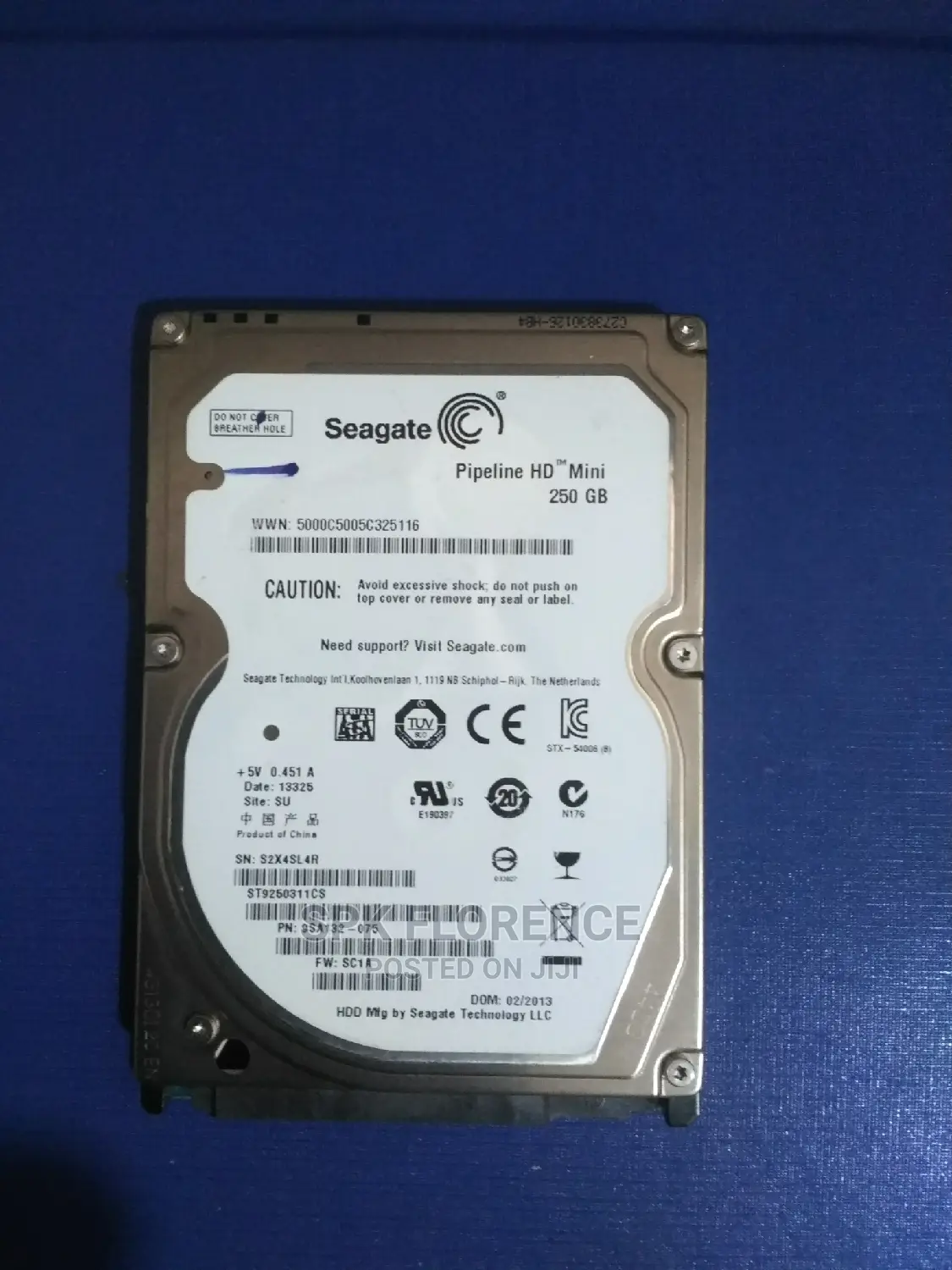 250 GB Hard Drive